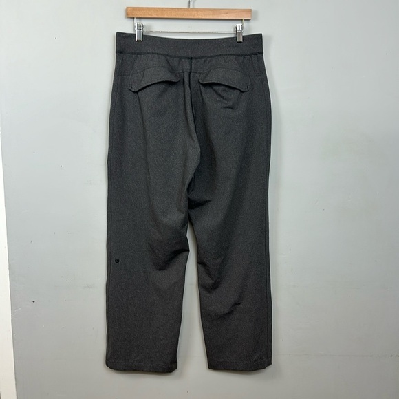 Lululemon Kung Fu Pant Heathered Soot Sz L - Picture 10 of 14